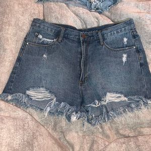 Articles of society jean shorts